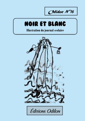 Odidoc n° 16 – Noir et blanc Illustration du journal scolaire